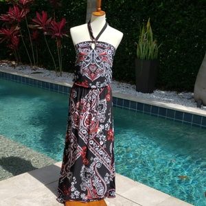 WHBM XS halter maxi